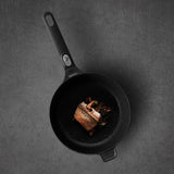 BergHOFF GEM 10" Non-stick Covered Saute Pan 3.4Qt., Black