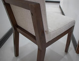 Natural Parota Upholstered Dining Chair | Comfort & Style