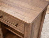 2 Drawer 2 Door TV Stand | Mango Wood Olimpia Collection