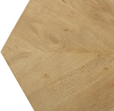 Diamante Coffee Table - Stunning Diamond-Shaped Acacia Wood Centerpiece for Modern Living Spaces