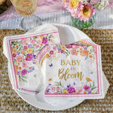 Baby in Bloom 62pc Floral Tableware Set