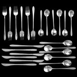 24-Piece Stainless Steel Silverware Set for 6