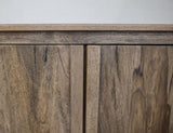 4 Door Console - Modern Organic Mango Wood Design