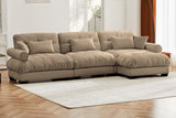 CLOUDIES 134" 3 Seater Sofa with 1 Ottoman