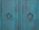 4 Doors Capri Console - Hand-Distressed Rustic Wood Furniture