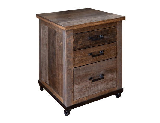 3 Drawer File Cabinet - Loft Brown Letter & Legal Size