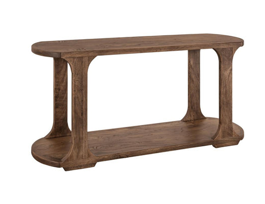 1 Shelf Sofa Table | Handcrafted Mango & Teak Wood