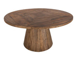 Balam Round Dining Table | Handcrafted Mango & Teak Wood