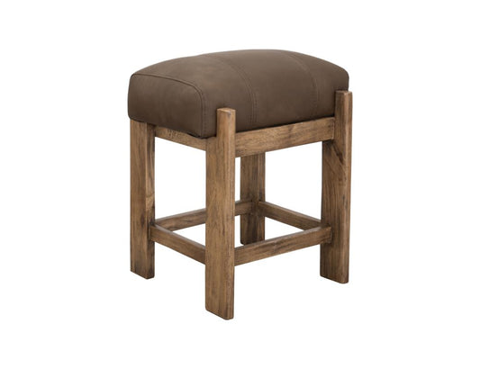 Balam 24" Melina Wood Stool - Durable & Stylish Seating