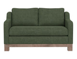 Wooden Frame Loveseat | Samba Collection Traditional Furniture