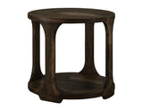 Black Balam 1 Shelf End Table | Handcrafted Mango & Teak Wood