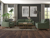 Olivo Wooden Frame Armchair | Mid-Century Modern Design