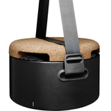 BergHOFF Leo Portable Tabletop Barbecue Charcoal Grill, Black