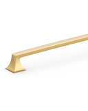 DESIGN2461 Matte Black Solid Metal Transitional Arch Pull for Kitchen & Bath | 3-3/4" Cabinet Handles