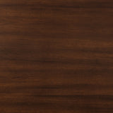 26"H Large Turned Wood Spindle Nightstand, Morocco Brown