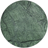 Genoa End Table - Handcrafted Marble Design with Unique Veining, Elegant Art Deco Statement Piece