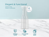 Kook Glass Carafe Pitchers with Lids for Drinks