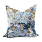 20 x 20 Stanton Turquoise Pillow - Down Insert
