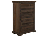 5 Drawer Chest - Solid Wood Storage with Modern Design