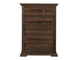 5 Drawer Chest - Solid Wood Storage with Modern Design