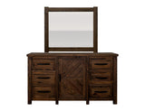 6 Drawer & 1 Door Dutton Dresser | Elegant Bedroom Furniture