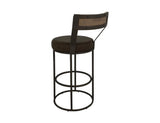 Xel-Ha 24" Upholstered Barstool | Industrial & Rustic Design