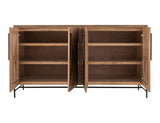 4 Door Console Table - Verona Mango Wood Storage Furniture