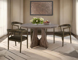 Natural Teca Round Dining Table 47 - Teak Wood Design