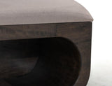 Balam Wooden Bench with Cushioned Seat | Mango & Teak