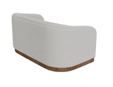Wooden Frame Loveseat | Suomi Collection Japandi Style