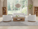 Suomi Wooden Frame Armchair - Japandi Zen Design