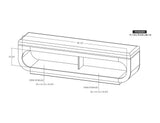 Balam Wooden Bench with Cushioned Seat | Mango & Teak