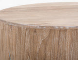 Balam End Table - Handcrafted Mango & Teak Wood
