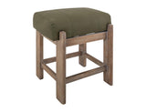 Balam 24" Wood Stool - Melina Wood Crafted Seating