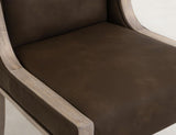 Balam Wooden Dining Chairs | Melina Wood Upholstered Seating