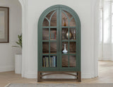 2 Glass Door Cabinet | Mid-18th Century French Style Obsidian
