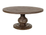 Bonanza Round Dining Table - Solid Pine Wood | Classic Design