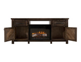 Dutton Electric Fireplace TV Stand - Country Cottage Style