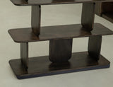 5 Shelf Mezquite Bookcase - Mango Wood Dark Finish