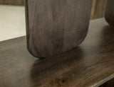 5 Shelf Mezquite Bookcase - Mango Wood Dark Finish