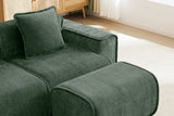 HARRISON 78" Loveseat with 1 Ottoman