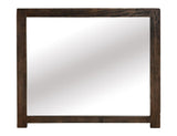 Rarámuri-Inspired Bedroom Mirror | Epoxy & Wood Design