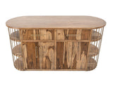 Balam Kitchen Island - 2 Drawer 4 Door 6 Shelf Mango Wood
