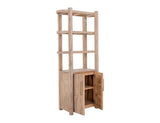 White Balam 80-inch Wall Unit TV Stand with Fireplace Insert