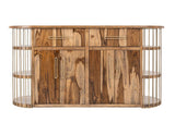 Balam Kitchen Island - 2 Drawer 4 Door 6 Shelf Mango Wood