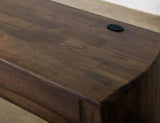 3 Drawer Mango Wood Desk | Mezquite Collection Statement Piece