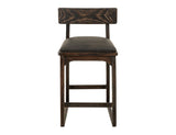 Upholstered Barstool 30" - Balam Melina Wood Stools