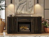 Mesquite 70" Fireplace - Electric Heating Unit for Modern Homes