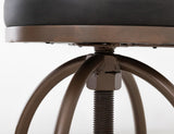 Adjustable Upholstered Barstool 24-30" | Altea Modern Design