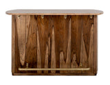 Mango & Teak Wood Bar with 1 Drawer & 2 Doors | Elegant Storage